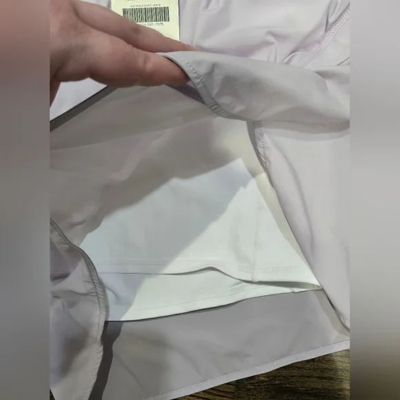 Fabletics Austyn Run Shorts Sky Purple White NWT 1X - Picture 6 of 10